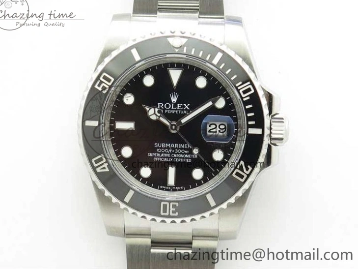 MiroTime 0111 Submariner 116610 LN Black Ceramic ARF 1:1 Best Edition 904L SS Case and Bracelet A2824 V FastDry 2850